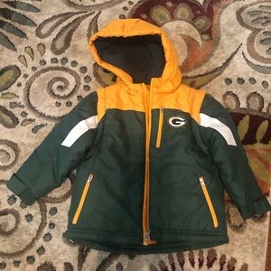 Green Bay Packers Toddler Coat